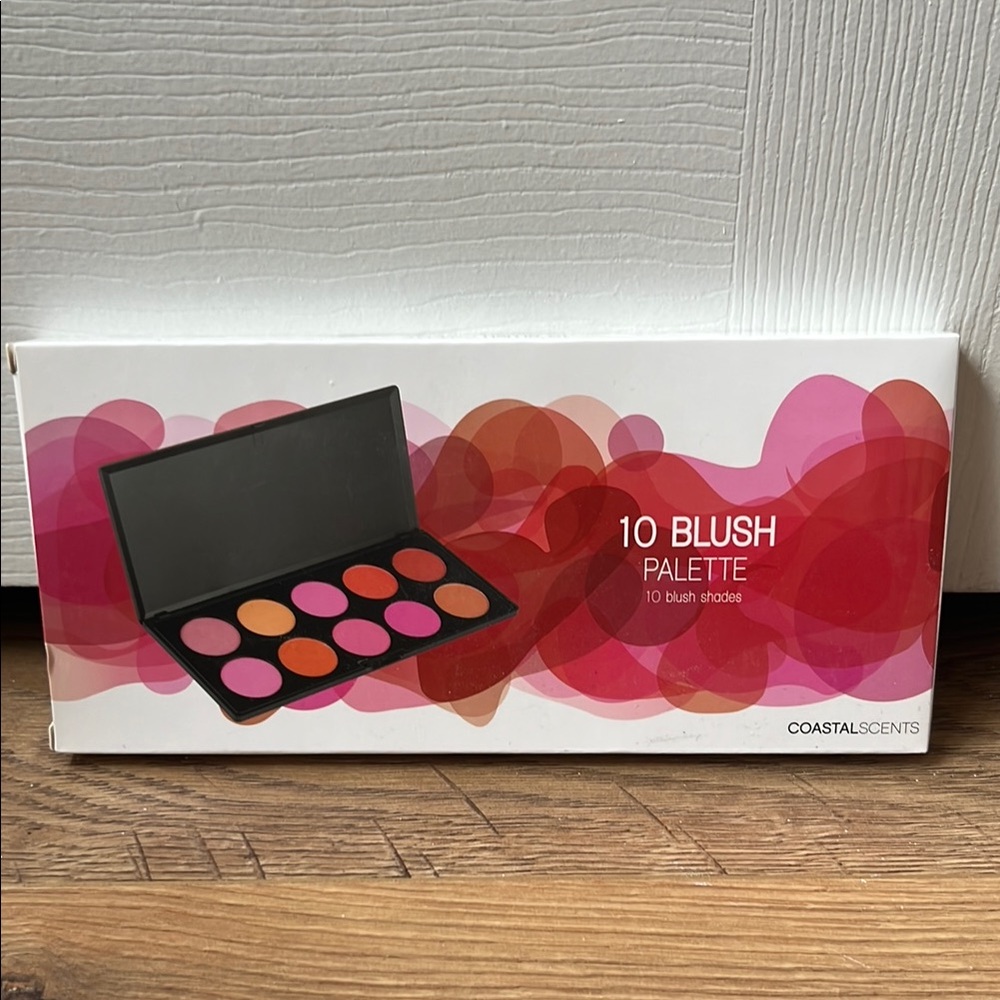Coastal Scents Blush Palette Pink and Orange Shades